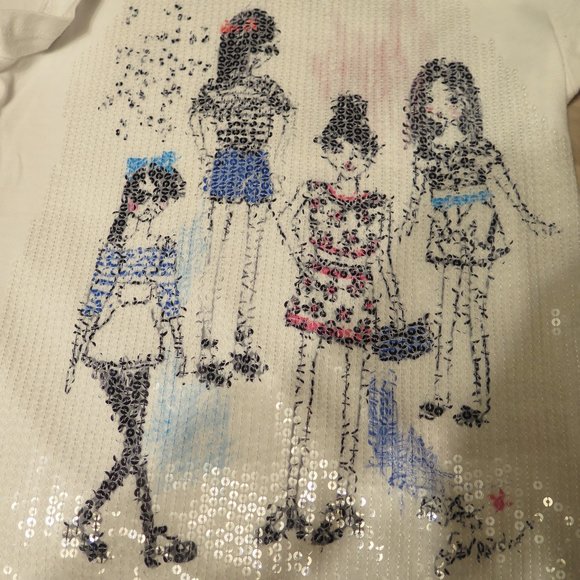 MARKS & SPENCER 🇬🇧 - 7-8 years Sequin T-shirt - Picture 5 of 5